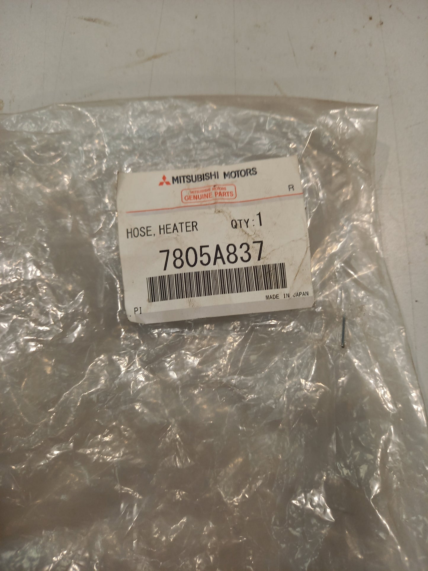 Genuine Mitsubishi Hose,Heater Piping | 7805A837