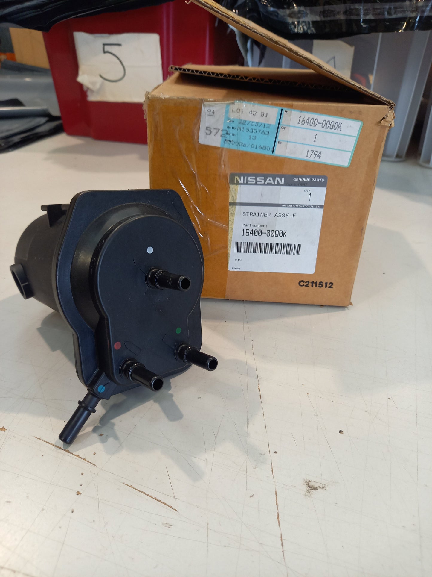 Genuine Nissan Strainer Assy-F | 1640000Q0K