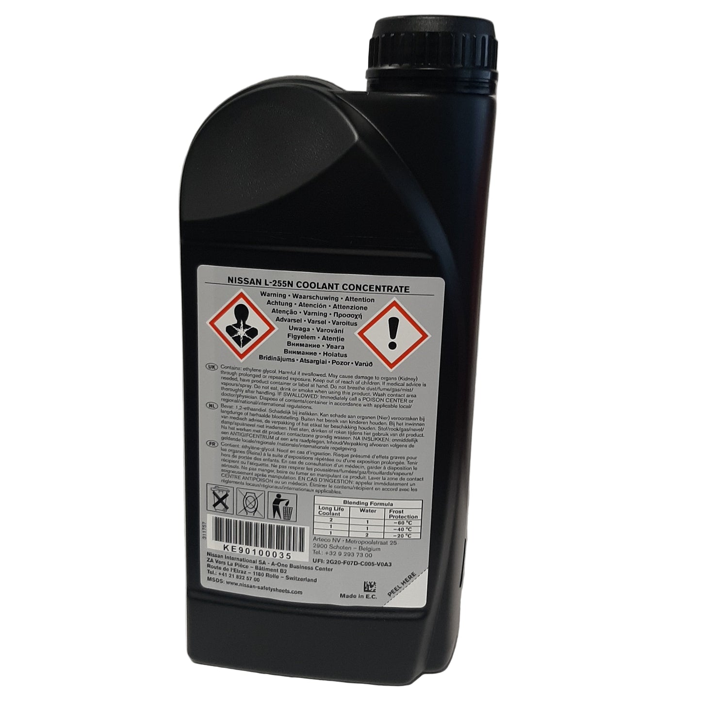 Genuine Nissan L255N Antifreeze | KE90100035