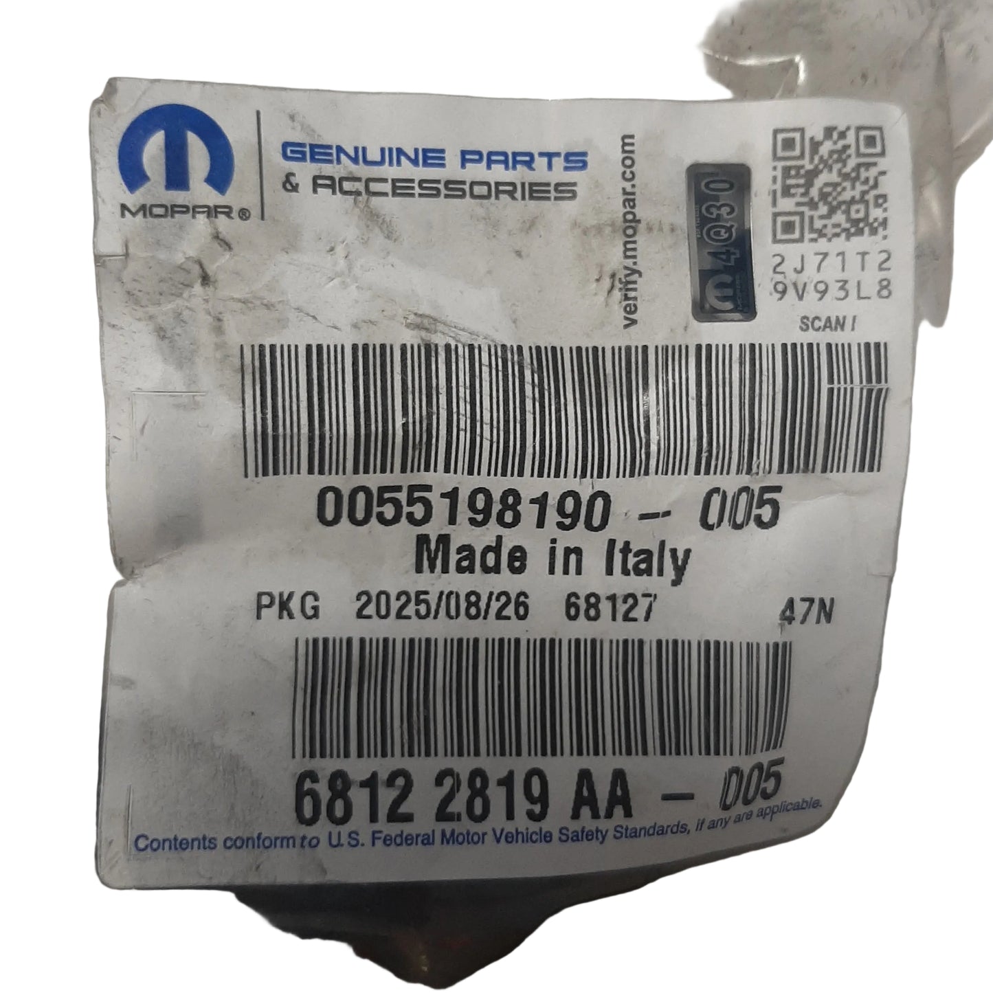 Genuine Fiat Con. Rod Bolt | 55198190