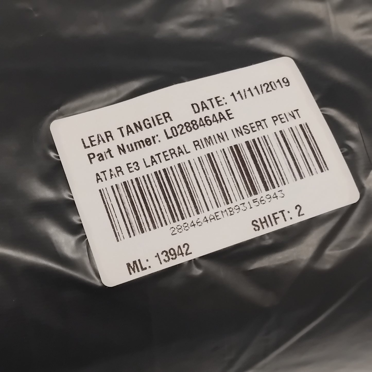 Genuine Peugeot Rear Head-Rest | 16117396ZD