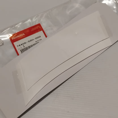 Genuine Honda Tape, L. Rr. Wheel Arch | 74405S2H000
