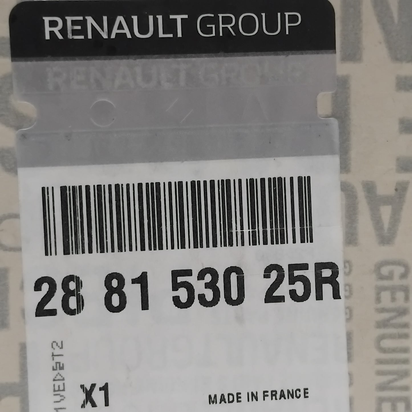 Genuine Renault Eng-Ws Wiper Spa | 28 81 530 25R