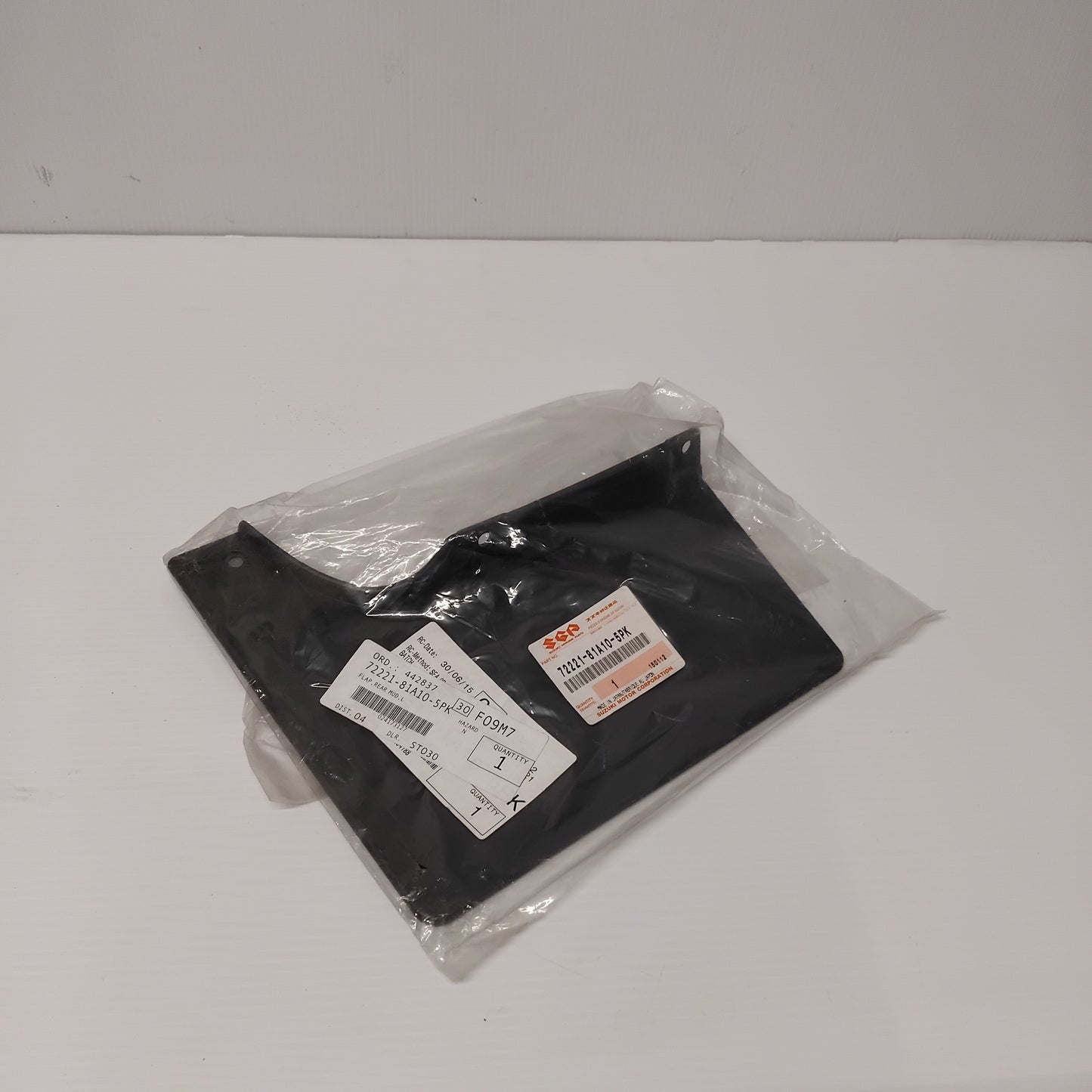 Genuine Suzuki Flap,Rear Mud,L Jimny | 72221-81A10-5PK