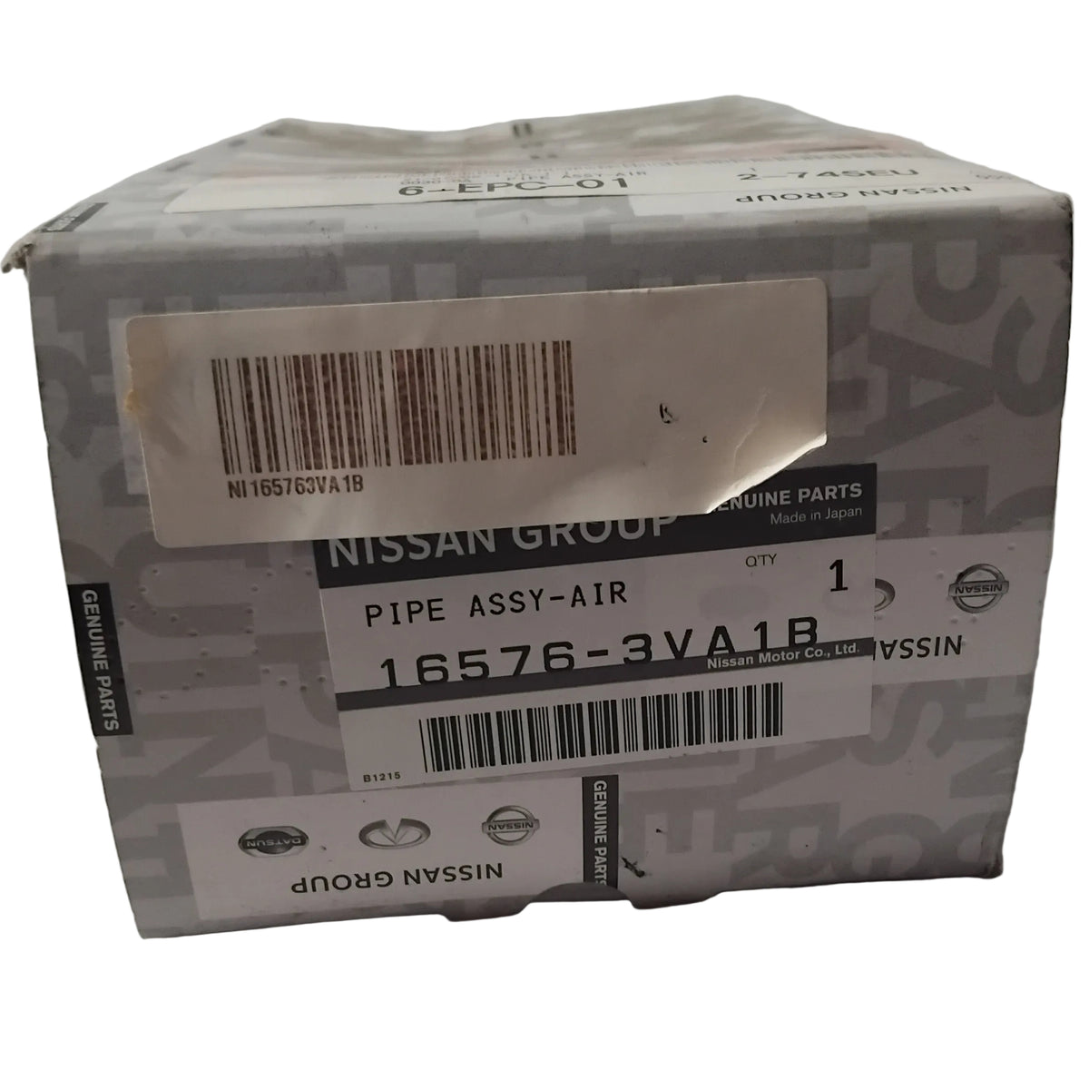 Genuine Nissan Pipe Assy-Air | 165763VA1B
