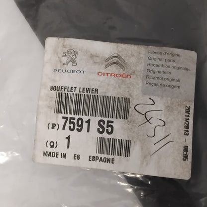 Genuine Gear Lever Gaiter - Citroen C4 Picasso 6-Speed Manual | 7591S5