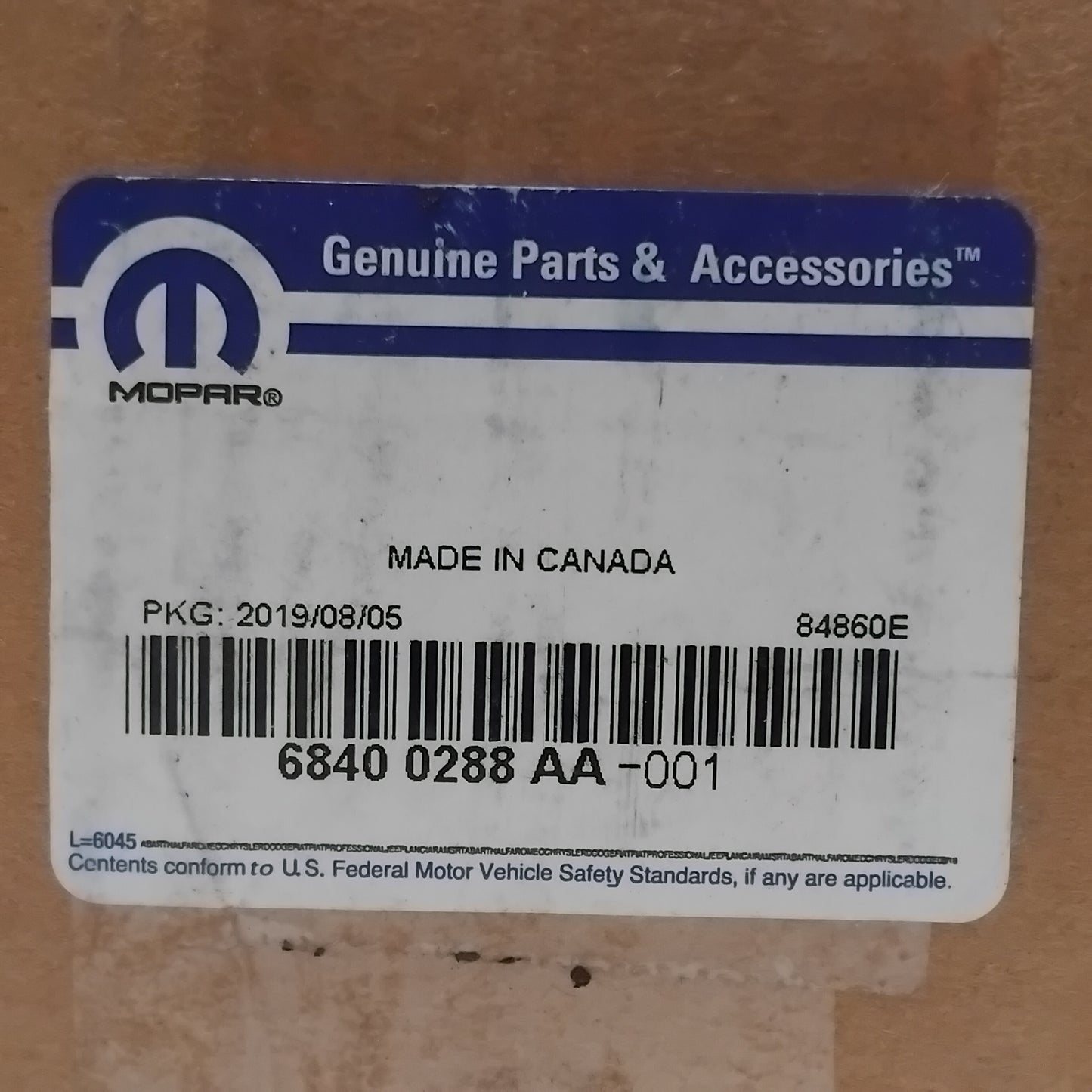 Genuine Jeep Boot | K68400288AA