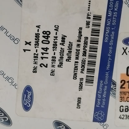 Genuine Ford Reflector Assy | 2114048