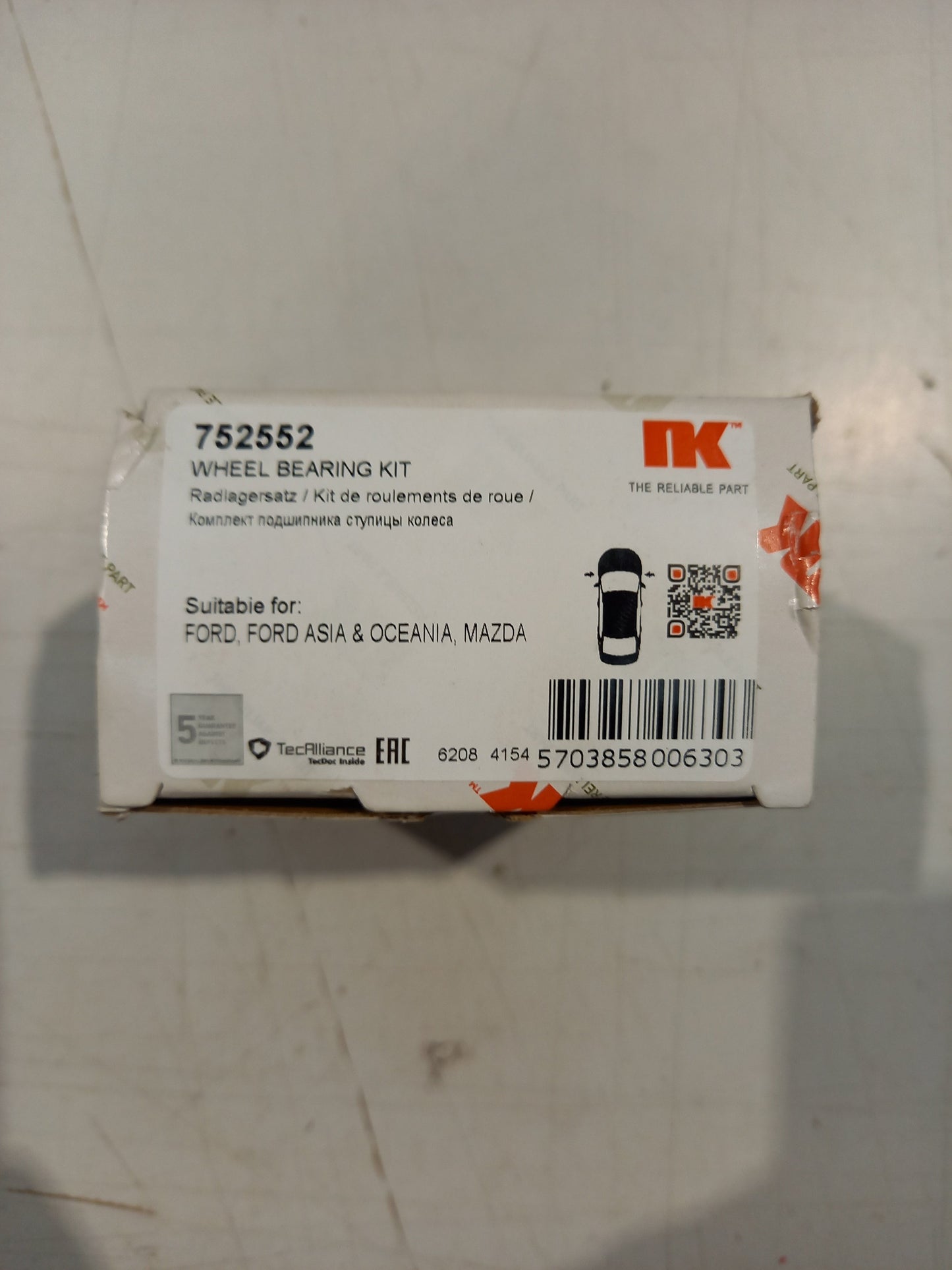 NK Wheel Bearing | 52552