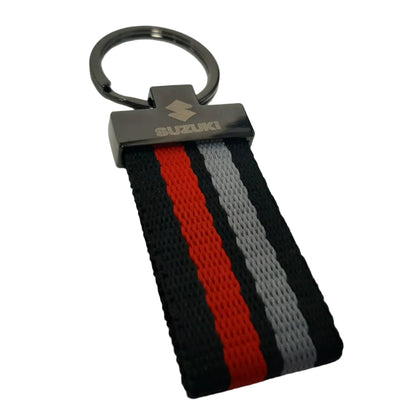 Genuine Suzuki Team Black Keyring | 990F0-BKKR0-000