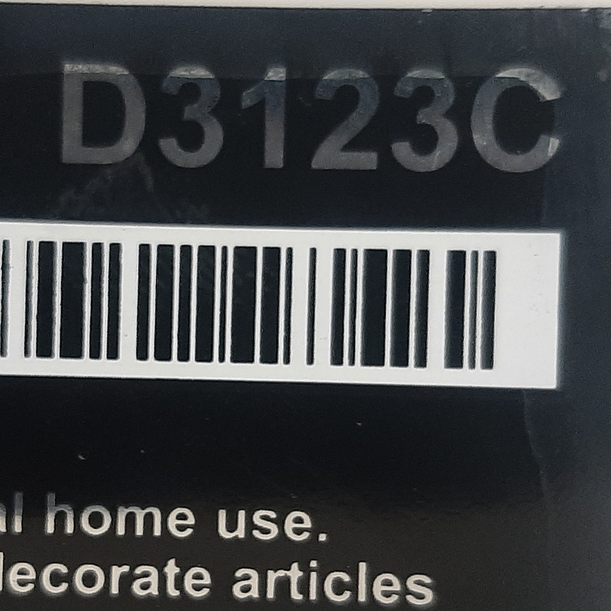 Genuine Harley Davidson Decal Long Bar & Shield Medium Chrome | D3123C