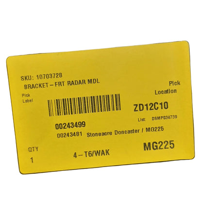 Genuine MG Bracket-Front Radar Mdl | 10703728