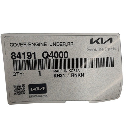 Genuine Kia Cover-Engine Under Cover (Rear) | 84191Q4000