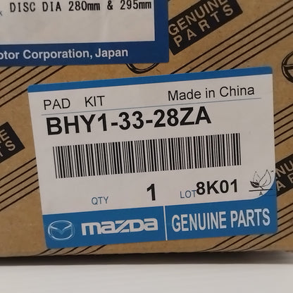 Genuine Mazda Pad Sub Set,Frt | BHY13328ZA9C