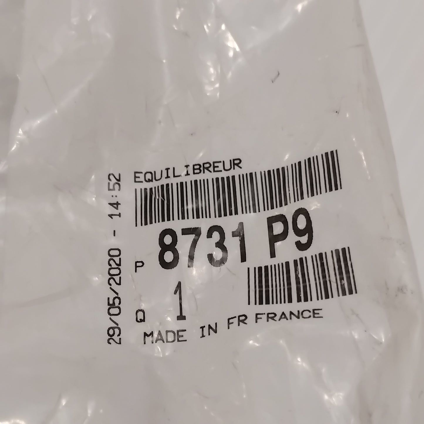 Genuine Peugeot Tailgate Prop | 8731P9