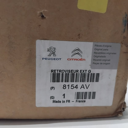 Genuine Peugeot Ext View Mirror | 8154AV