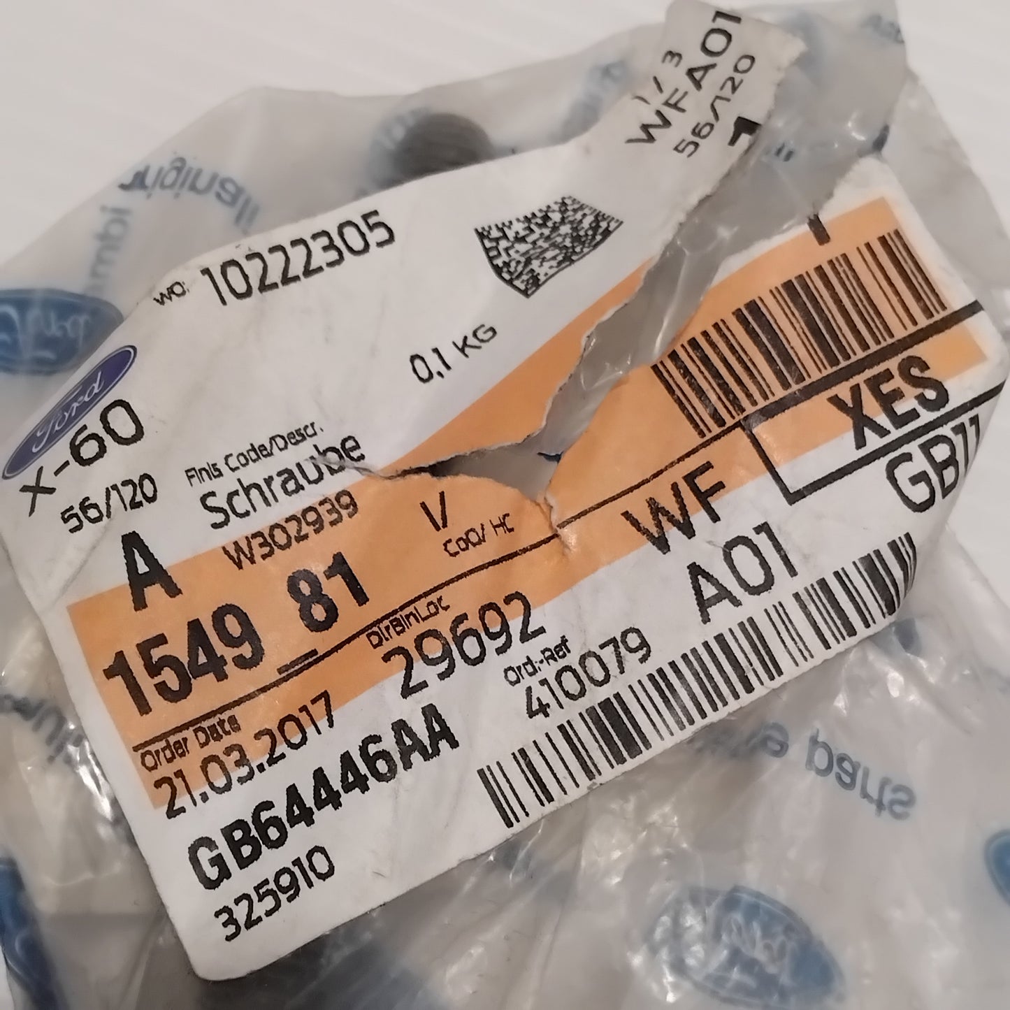 Genuine Ford Screw | 1549981