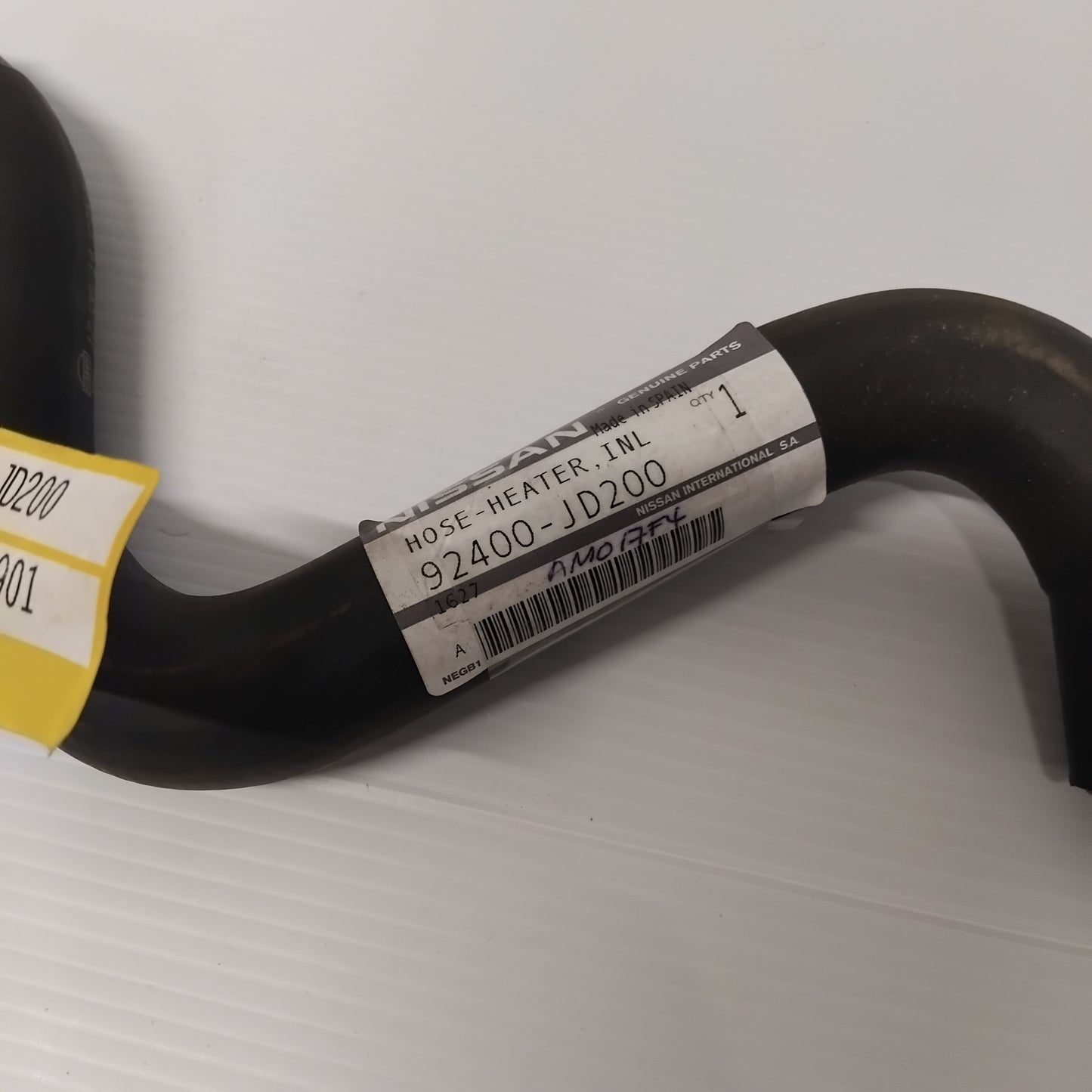 Genuine Inlet Heater Hose - Nissan Qashqai 2006-2010 | 92400JD200