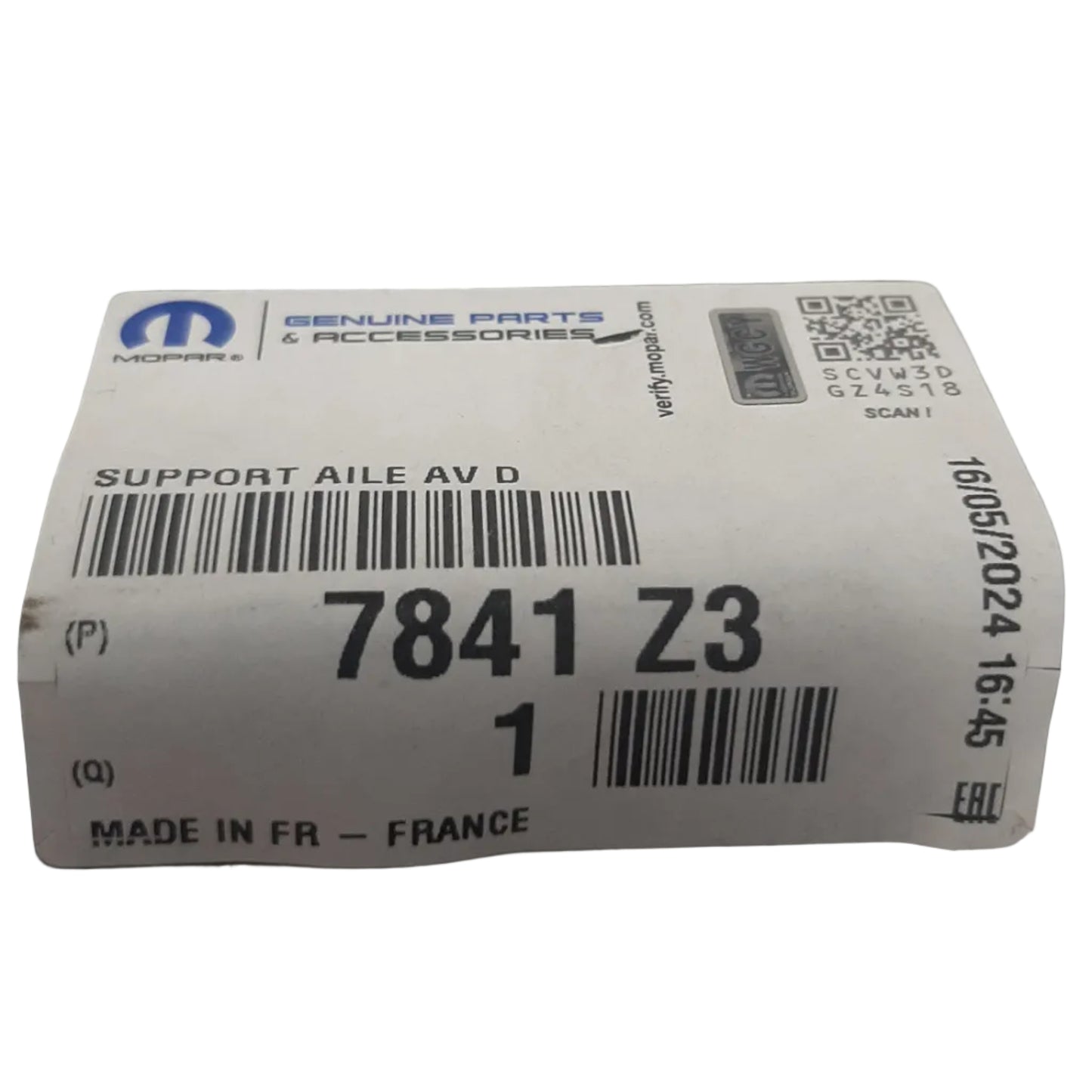 Genuine Peugeot Support Front Wing | 7841Z3