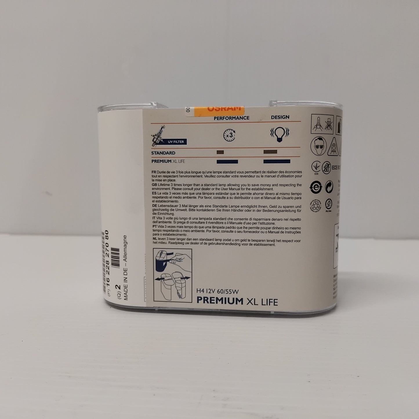 Headlamp Bulb - Citroen Nemo 2008-2015 Petrol | 1622827080