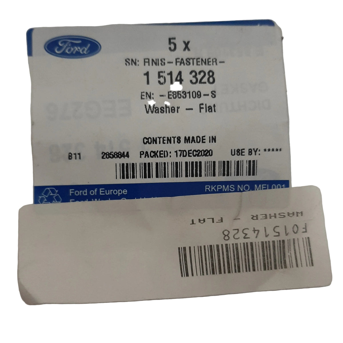 Genuine Ford Washer - Flat | 1514328