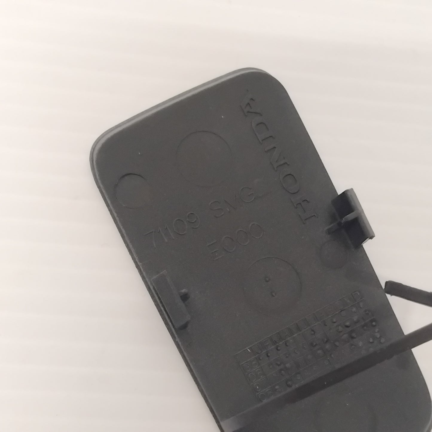 Genuine Honda Cover, L. Fr. Towing Hook | 71109SMGE00ZR