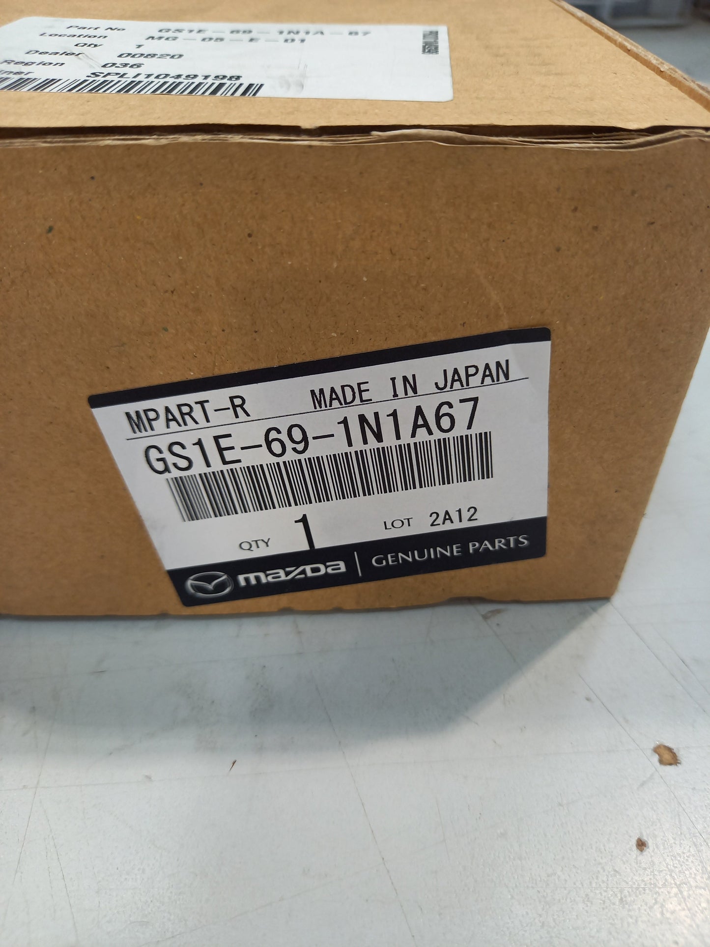 Genuine Mazda Housing(R),Dr M | GS1E691N1A 67