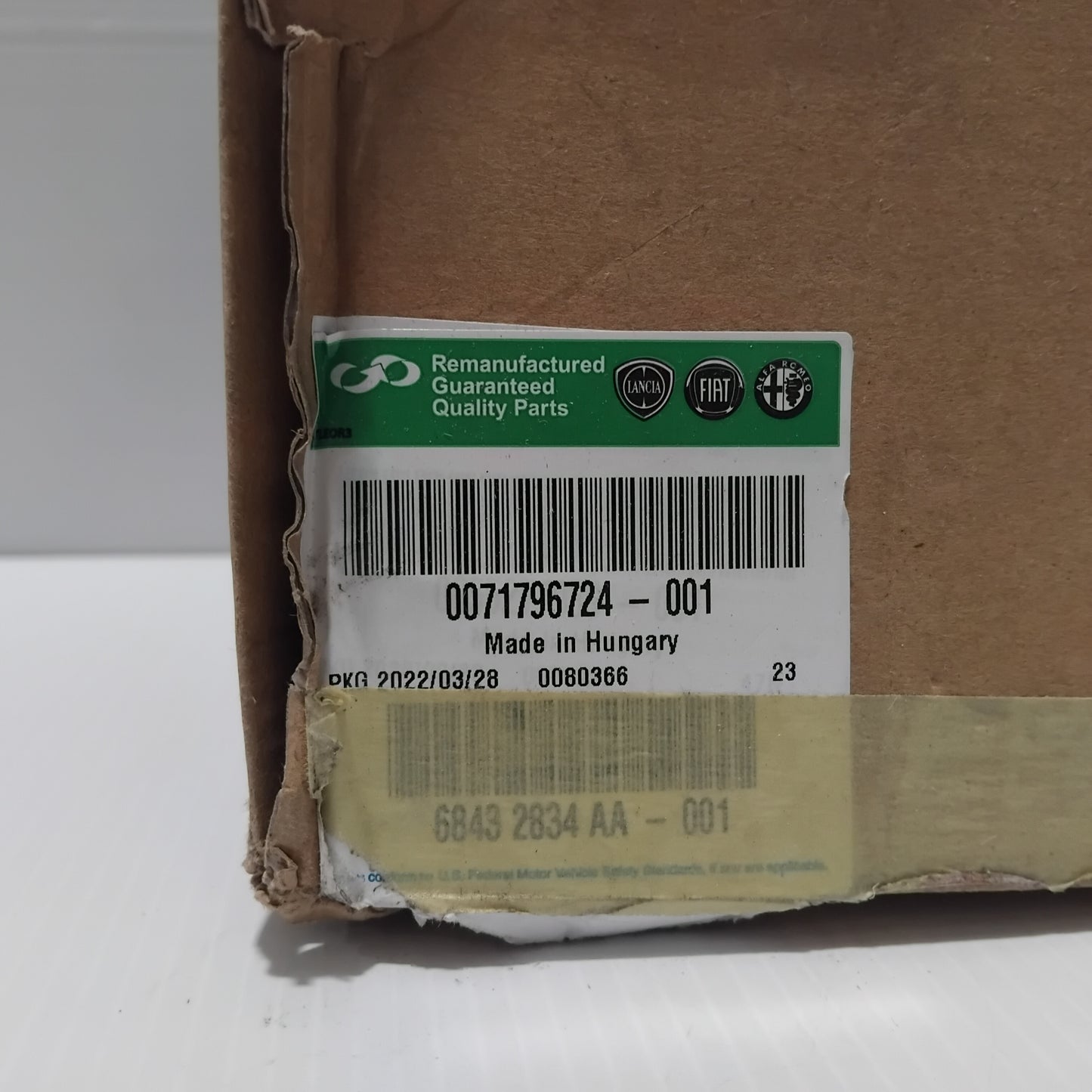 Genuine Fiat Recond.D Egr Va | 71796724