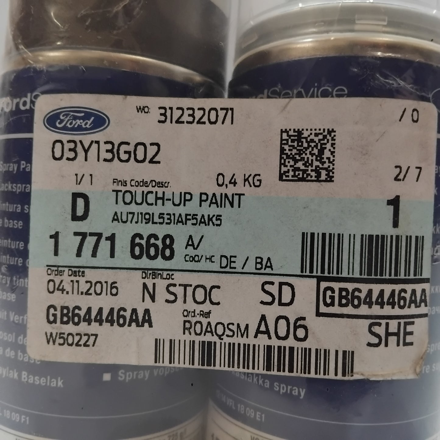 Genuine Aerosol Touch-Up Paint - Brisbane Brown - Ford AK5CWWA | 1771668