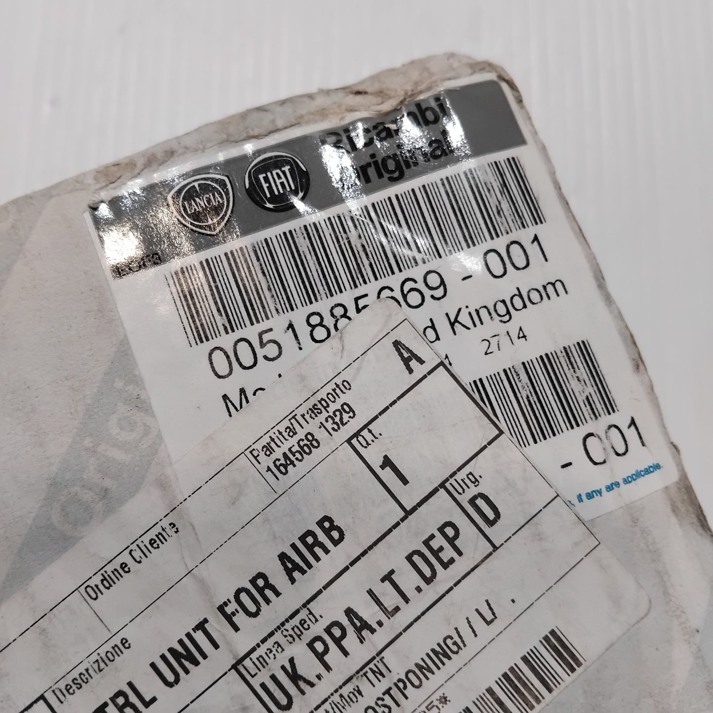 Genuine Air Bag ECU - Fiat Panda 2009-2011 | 51885669