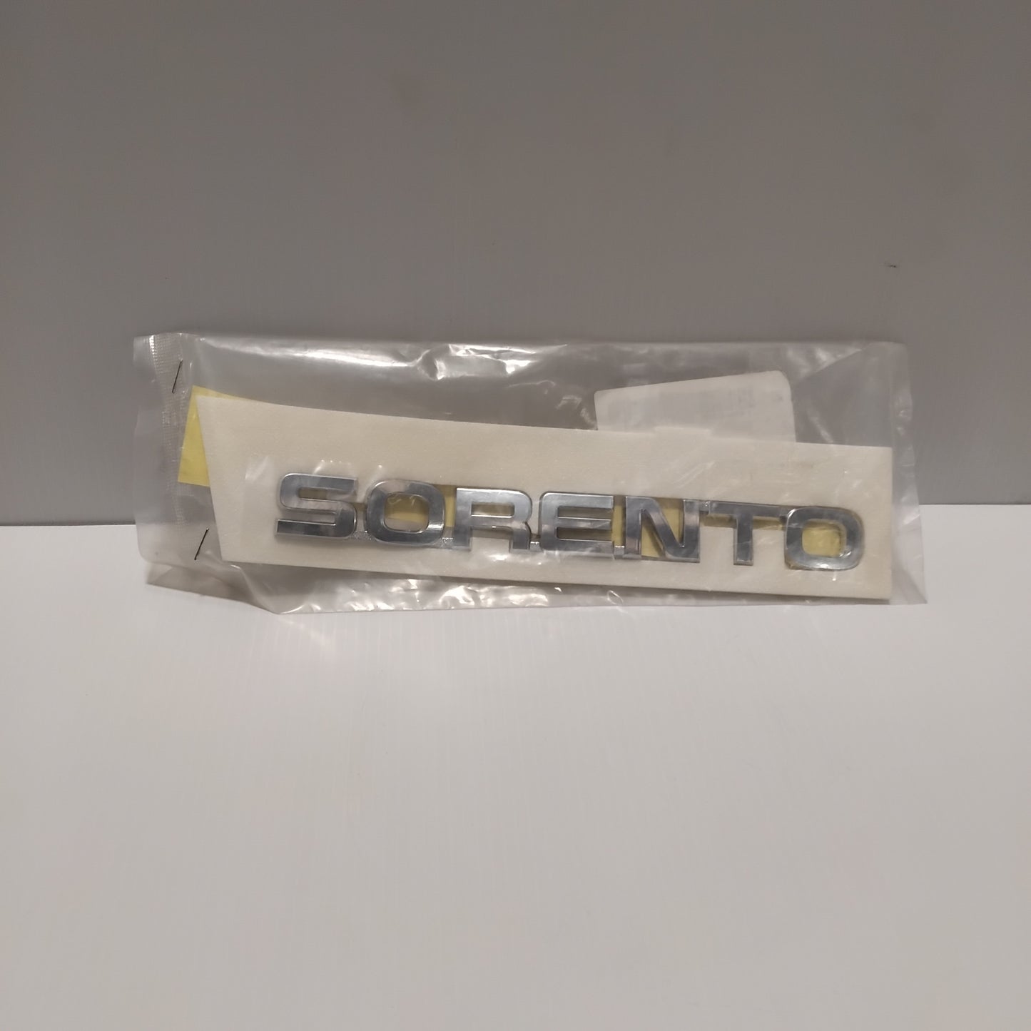 Genuine Rear Bumper "Sorento" Emblem - Kia Sorento 2012 | 863102P010