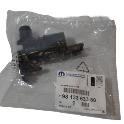 Genuine Peugeot Window Washer Pump | 9813363380