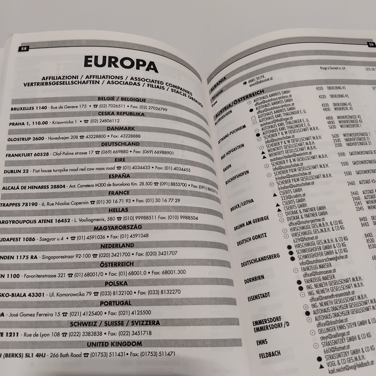Genuine Fiat Book | 60492180