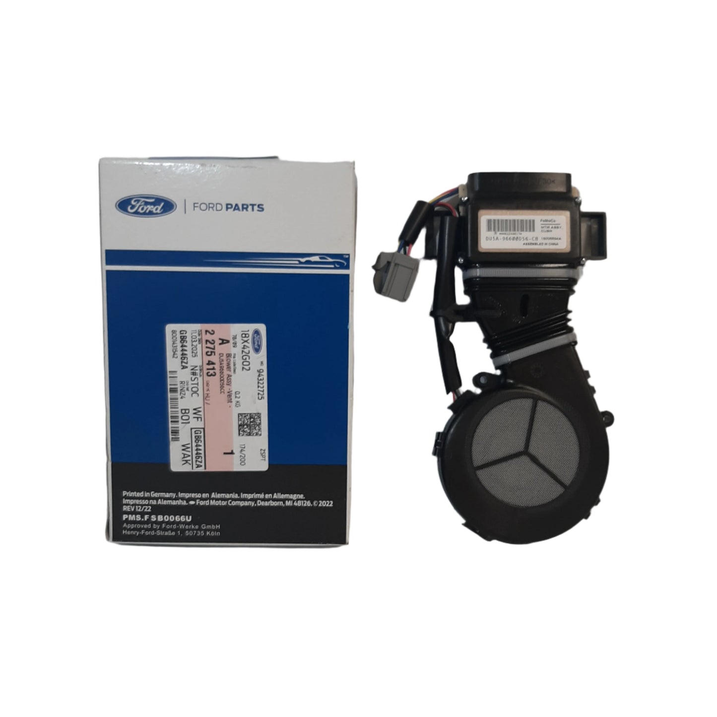 Genuine Ford Blower Assy - Vent Air  | 2275413