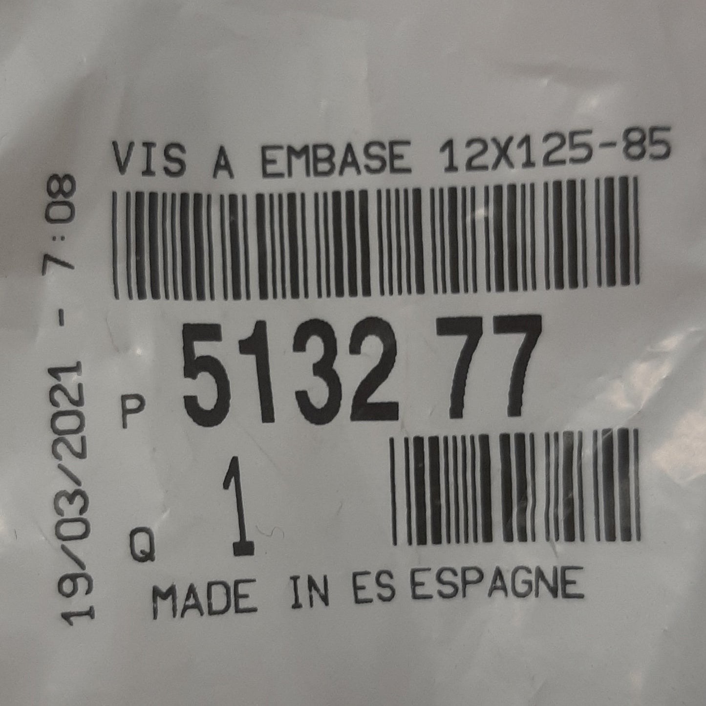 Genuine Peugeot Screw With Base | 513277