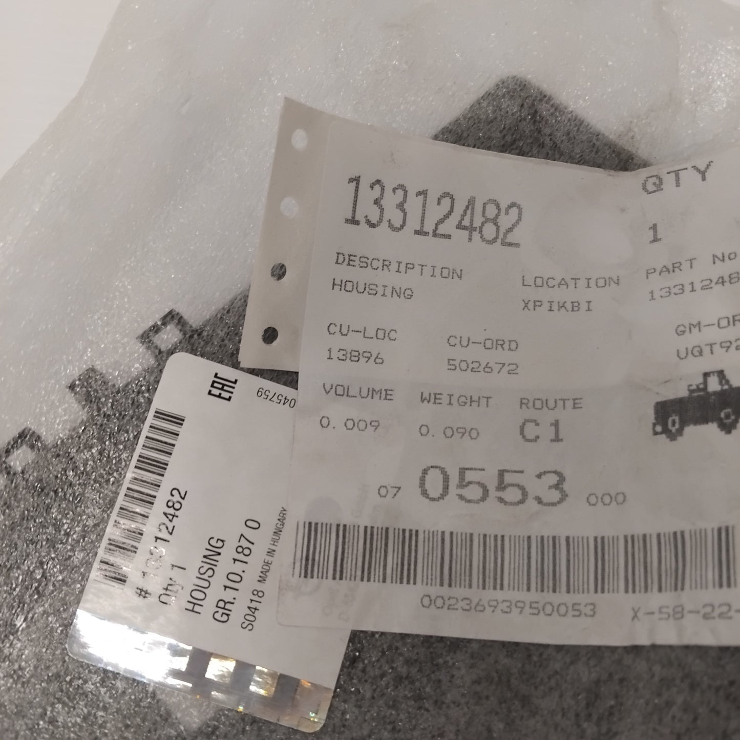 Genuine Right Wing Mirror Housing - Vauxhall Astra H 2004-2010 | 13312482