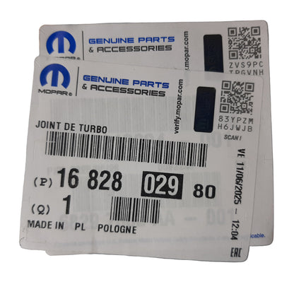 Genuine Peugeot Turbo Gasket | 1682802980