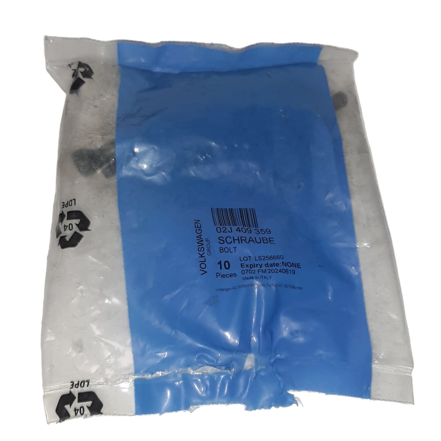 Genuine SEAT Bolt | 02J409359