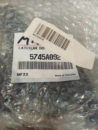 Genuine Mitsubishi Latch,Rr Door,Rh | 5745A092