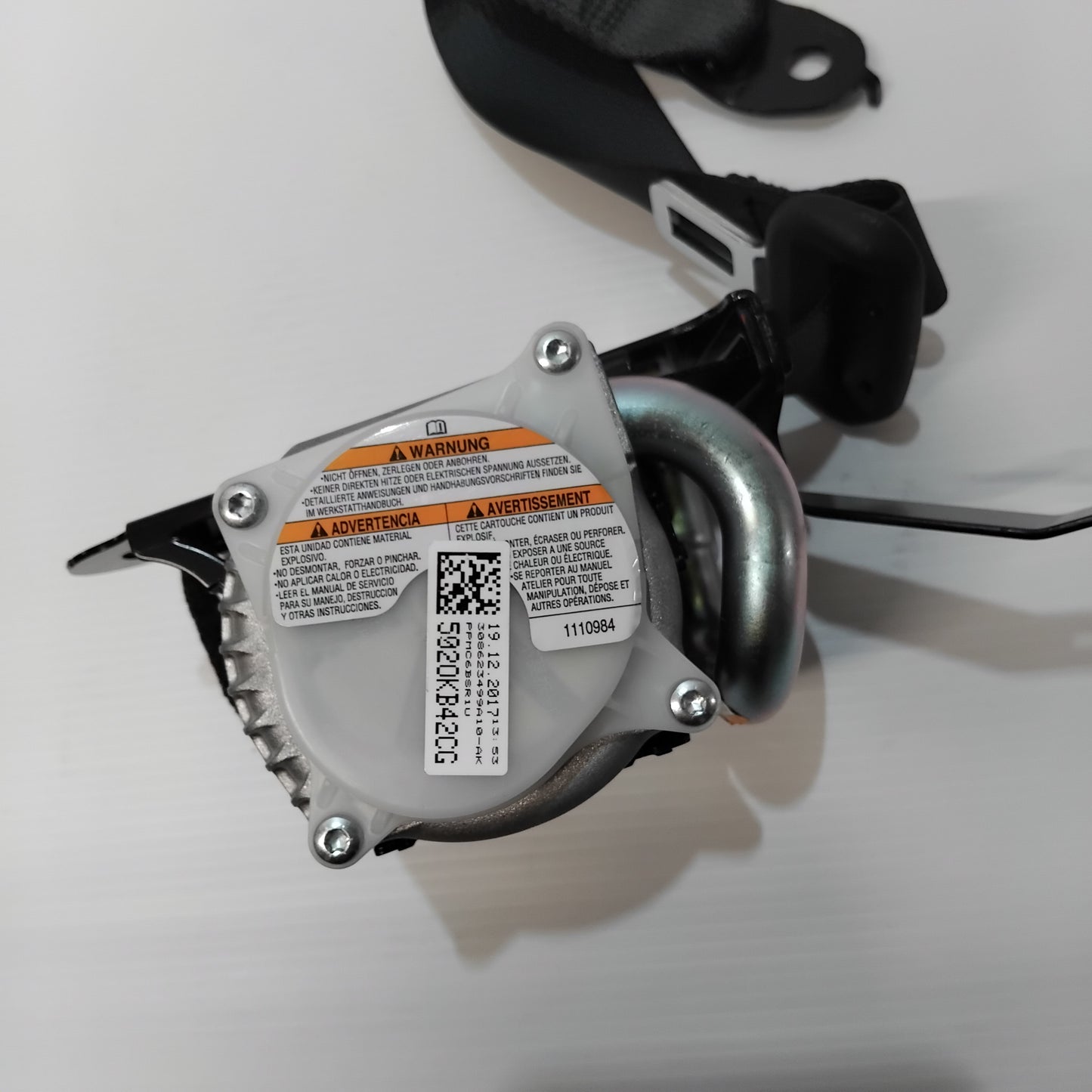 Genuine Suzuki (Exch) Seat Belt Rr Rh | 84960-54PA0-5PK