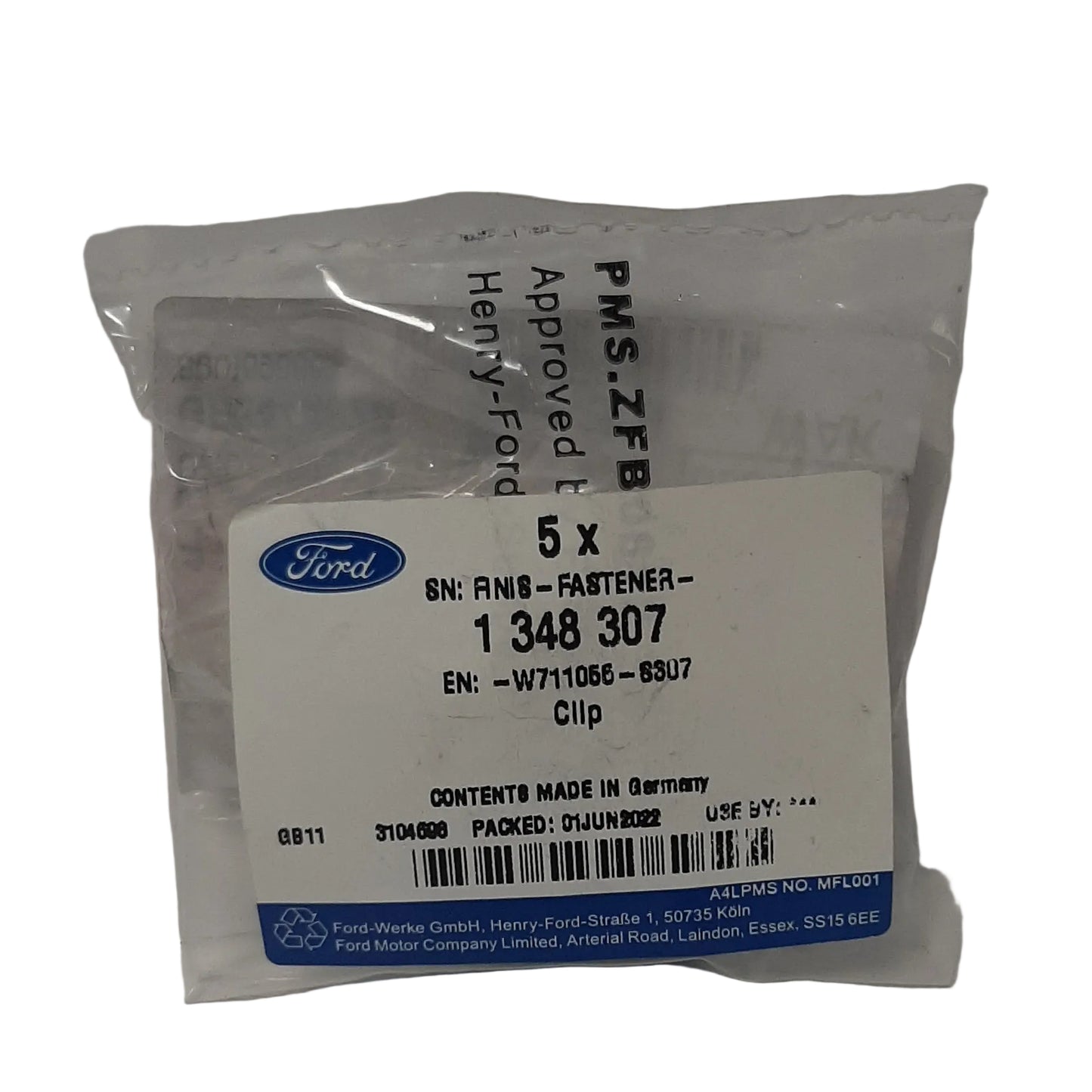 Genuine Ford Clip | 1348307
