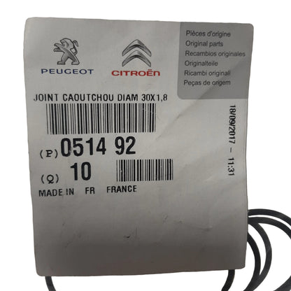 Genuine Peugeot Rubber Seal | 051492