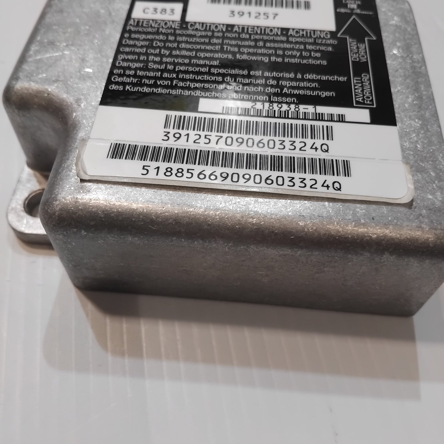 Genuine Air Bag ECU - Fiat Panda 2009-2011 | 51885669