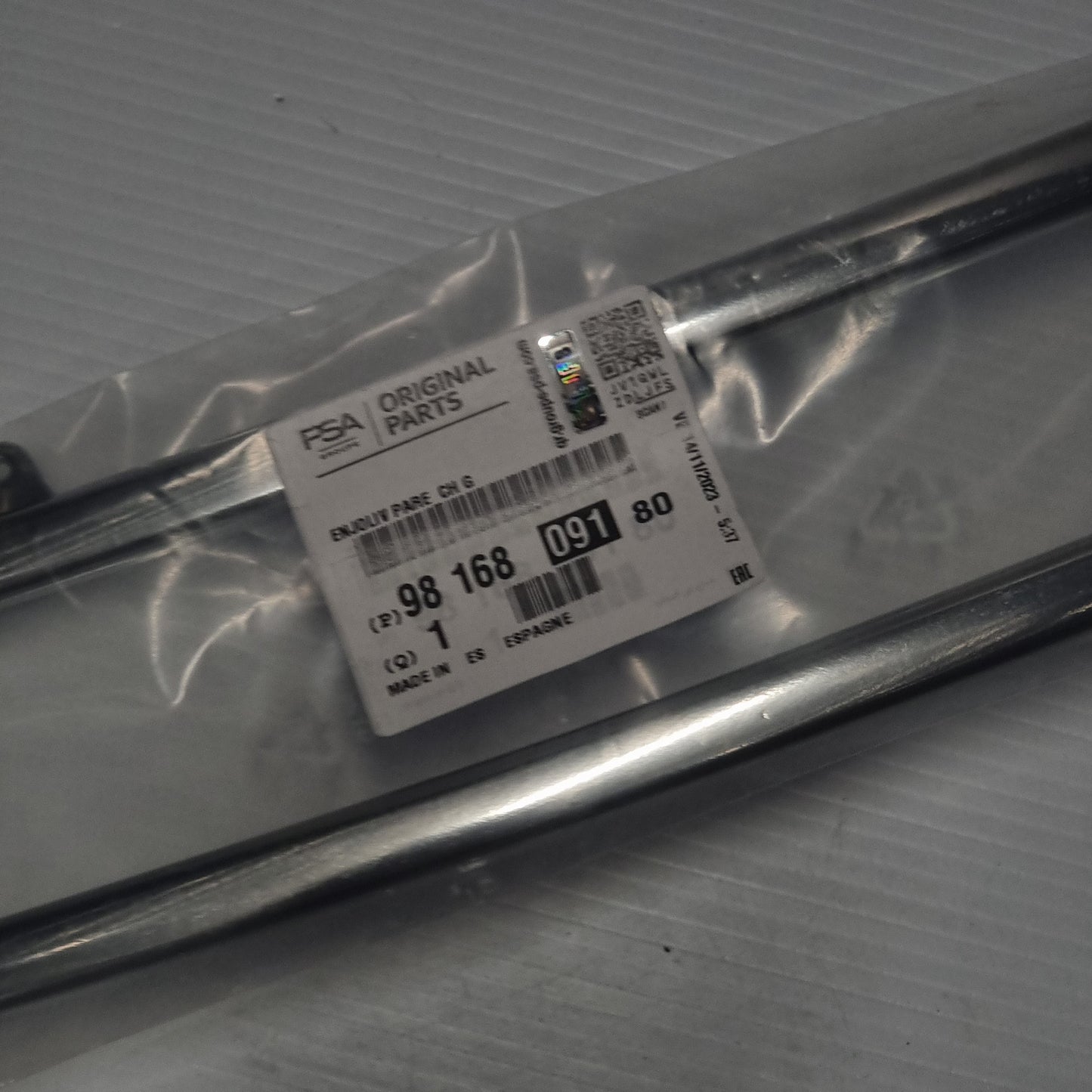 Genuine Peugeot Bumper Moulding | 9816809180