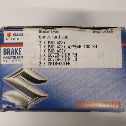 Genuine Suzuki Pad Set Disc Brake | 55810-64G11-000