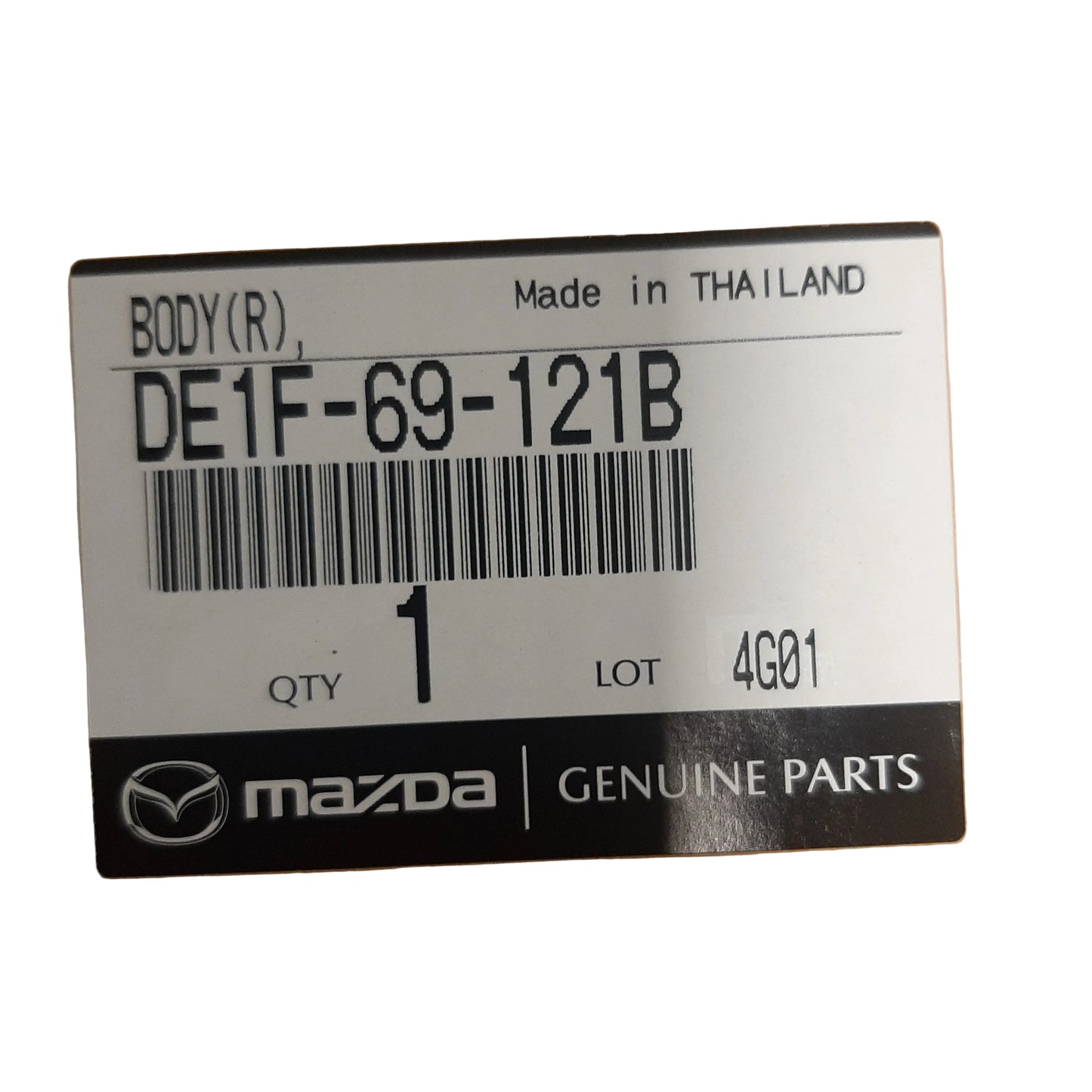Genuine Mazda Body(R),Door Mi | DE1F69121B