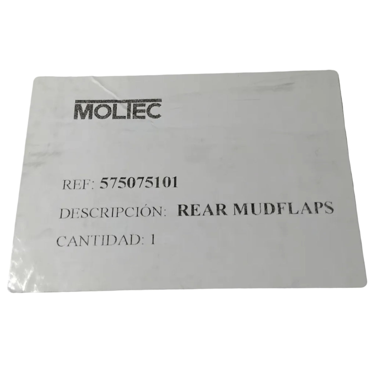 Genuine Seat Rear Mudflaps | 575075101