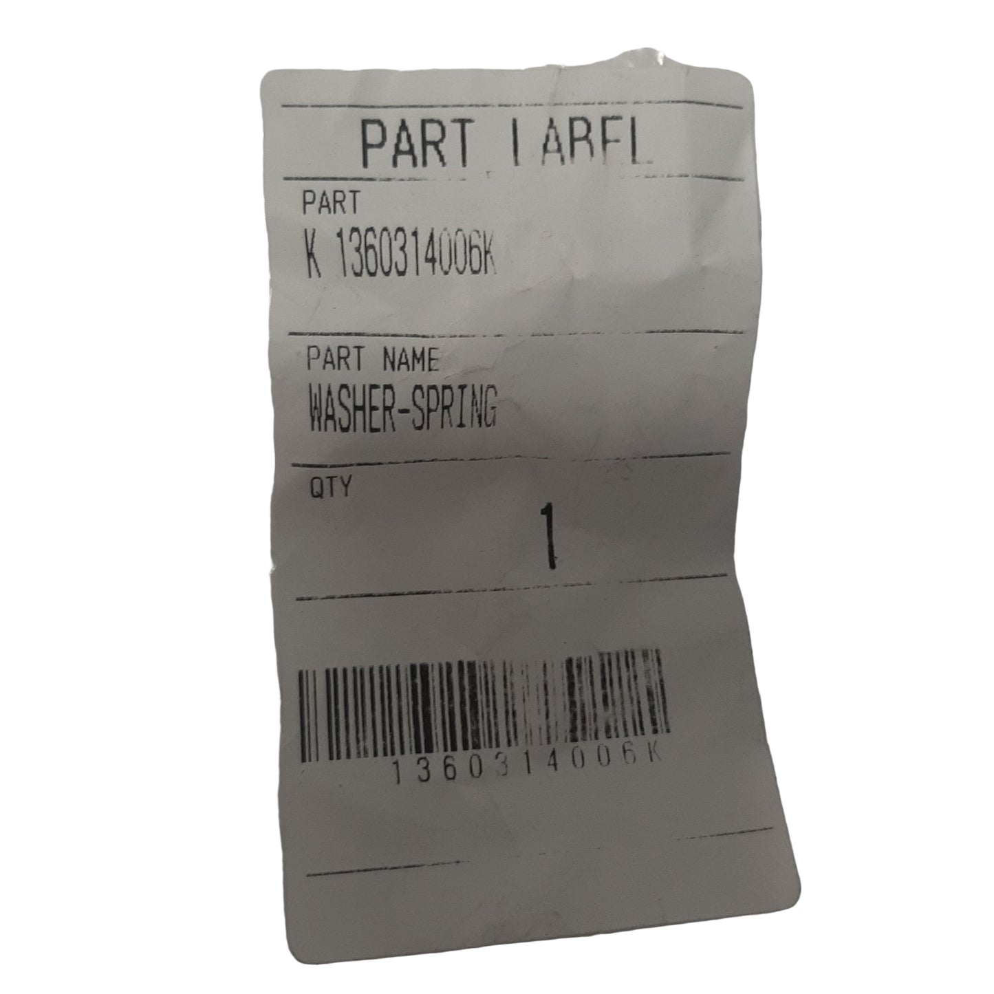 Genuine Kia Washer | 1360314006K