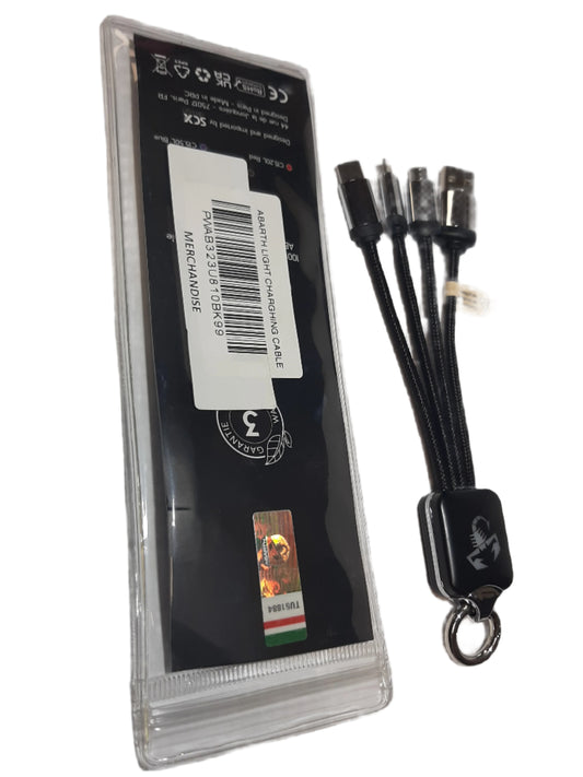 Genuine Fiat Abarth Charging Cable | AB323U810BK99