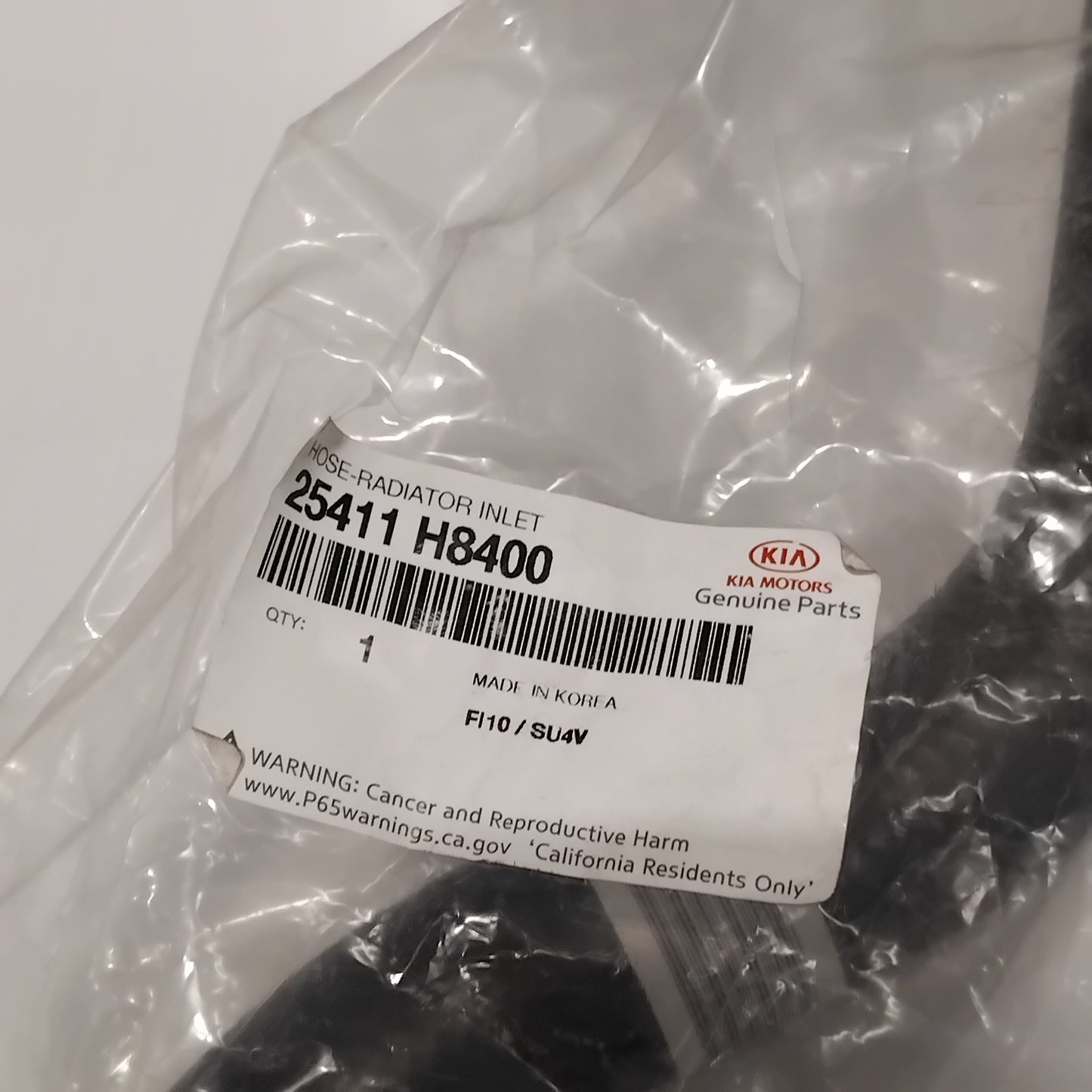 Genuine Kia Hose-Radiator Inlet | 25411H8400